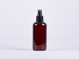 Flasche "Alex" 200ml, mit Zerstäuber weiss/schwarz